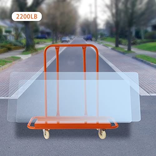 Carretilla para paneles de carga 2200lb KUMOYOU miniatura 3