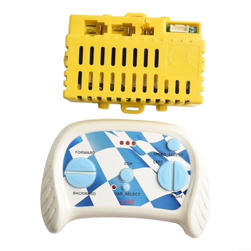 Caja de control de 24 V 5 pines y kit de transmisor de 2.4 G para niños coches eléctricos y vehículos de paseo a batería (juego completo)