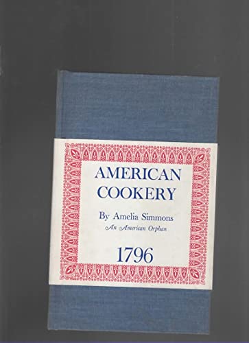 American Cookery 1796 B000W27946 Book Cover