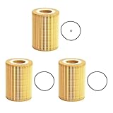 3X Engine Oil Filter Compatible with Mercedes-Benz W164 W166 W211 W212 R251 Sprinter Jeep Grand
