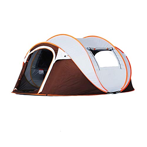 Tente de camping pop-up pour la randonnée en famille : l'abri de groupe avec 2 portes en mesh