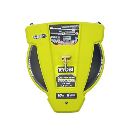 RYOBI 15-Inch 3400 PSI Pressure Washer Cleaner