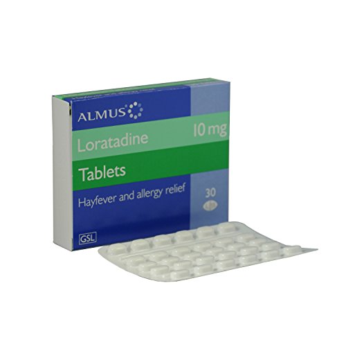 180-10mg Loratadine One a Day hay Fever and Allergy Relief Tablets GSL – 6 Months Supply