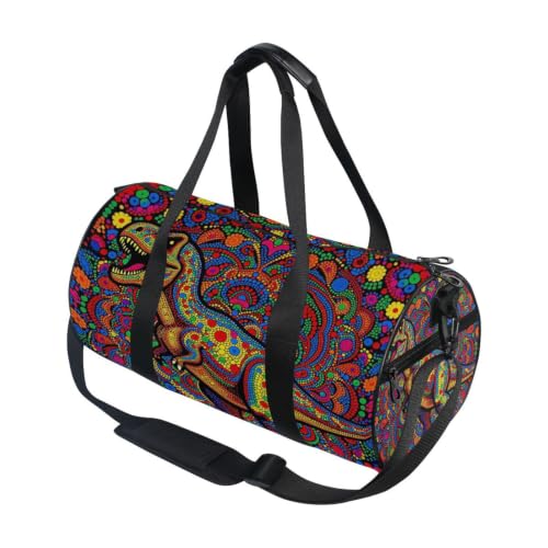 Bolsa de lona redonda para hombres y mujeres perfecta para entrenar o viajar