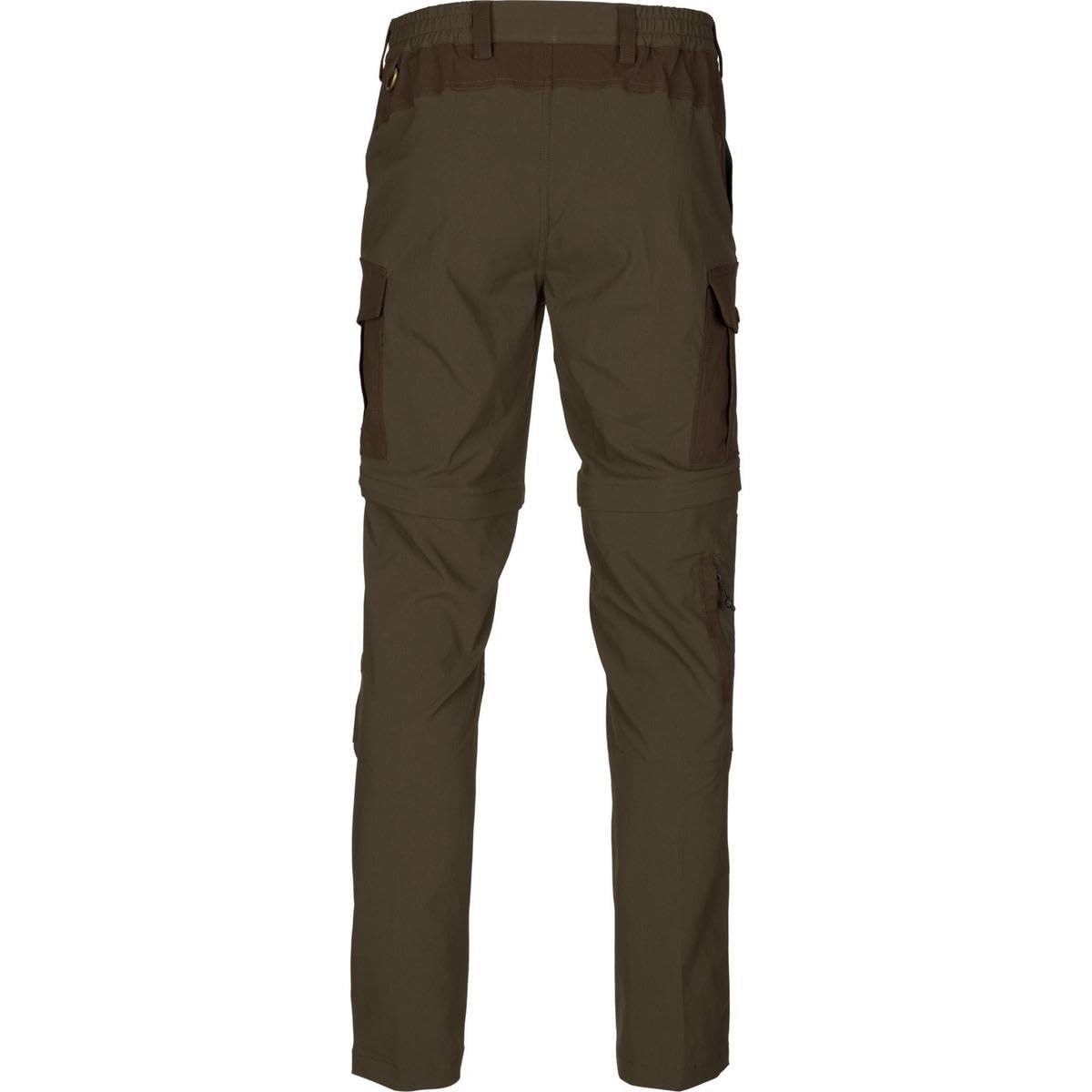Seeland Birch Zip-Off Trousers Pine Green/Demitasse Brown C50