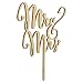 MagiDeal Mr&Mrs Wooden Cake Toppers Wedding Party Cake Decorating