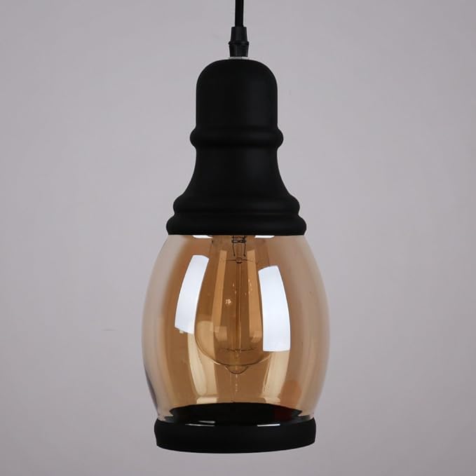 Mahganya Crystal Hanging Light for Living Room, Ceiling Lights for Home Decoration, Pendant Light, Home Decor Items, Chandelier for Living Room Modern, Balcony Decor, Modern - Metal (Pack of 1)