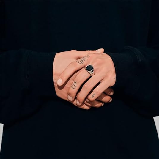 Amazon.co.jp: [トムウッド] TOMWOOD Oval Polished Black Onyx