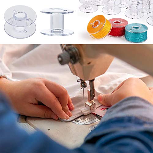 100 Pack Bobbins For Brother Sewing Machine, Sa156 Bobbins For Sewing Machine #TOP3