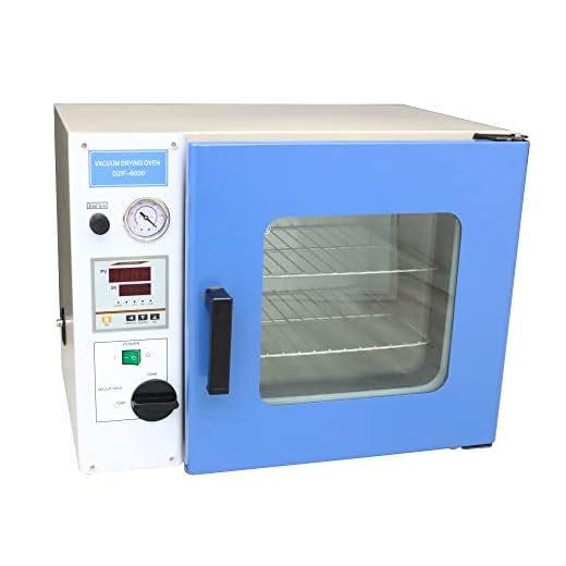HQHAOTWU Digital Vacuum Drying Oven Lab Drying Oven Heat Treat Oven Temperature Control 0.9CuFt 12″×12″×11″ 122-482℉