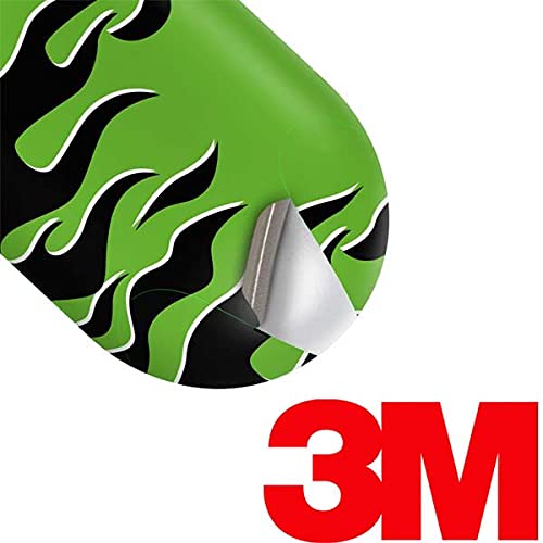 Skinit Decal Audio Skin Compatible with Galaxy Buds+ - Officially Licensed Skinit Originally Designed Green Flames Design