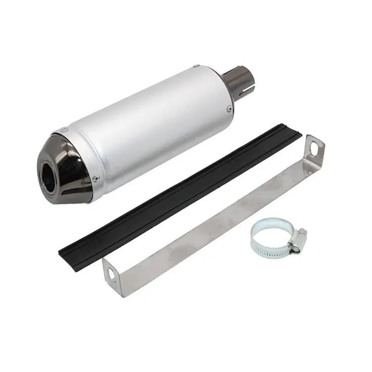 Silencieux D'échappement Moto Pot D'échappement Universel pour Moto, Dirt Pit Bike, 28 Mm, pour pour 125 CC, 150, Quad, Scooter, Motocross