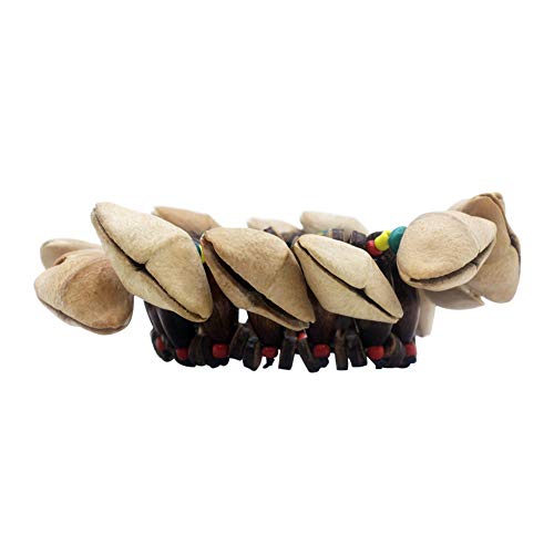 image for Lopbinte 2PCS African Tribal Style Nuts Shell Bracelet Dora Nut Handbe