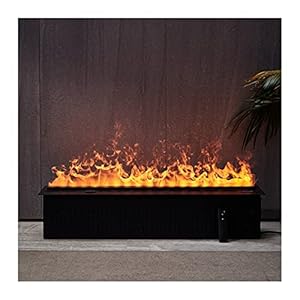 Biocamine 39 inches verzonken elektrische open haard insert 3D-vlam versieren elektrische open haard scherm knop en…