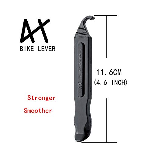 Premium Bicycle Tire Lever Tyre Spoon Iron Changing Tool, Black*4 and Silver*3 - Bild 13 von 34