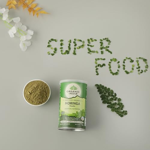Organic India Moringa Powder - 100 g - Image 7