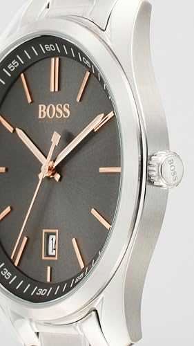 Image of BOSS Hugo Stainless Steel Circuit Analog Gray Dial Men's Watch-1513849