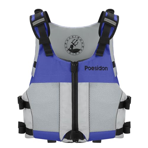 Poseidon Adjustable Water Safety Life Jacket - Classic Unisex Design with Front/Rear Storage Compartments for Multiple Water Activities by poesidon - Image 2