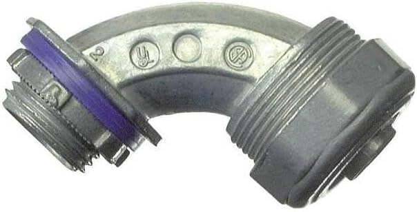 HALEX CO. 16905Bpipe-Supports Multipiece, Zinc Die Cast. Use To Connect Liquid-Tight Conduit To A steel Outlet Box Or Other Metal Enclosure Or Hub. Ul Listed