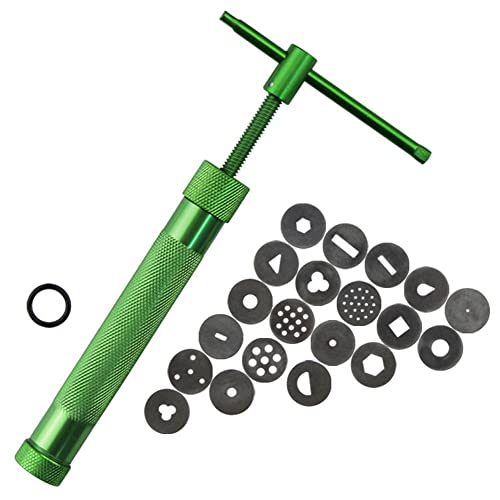 Lista de Extrusores para arcilla - solo los mejores. 47 mufern Extrusoras rotativas de Arcilla y ceráca para Manualidades, extrusora de azúcar y Fondant, máquina de Modelado de Escultura de Pasteles