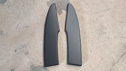 Lambeaux de pare-chocs arrière A3 8V S-Line 13-17 spoiler extension noir