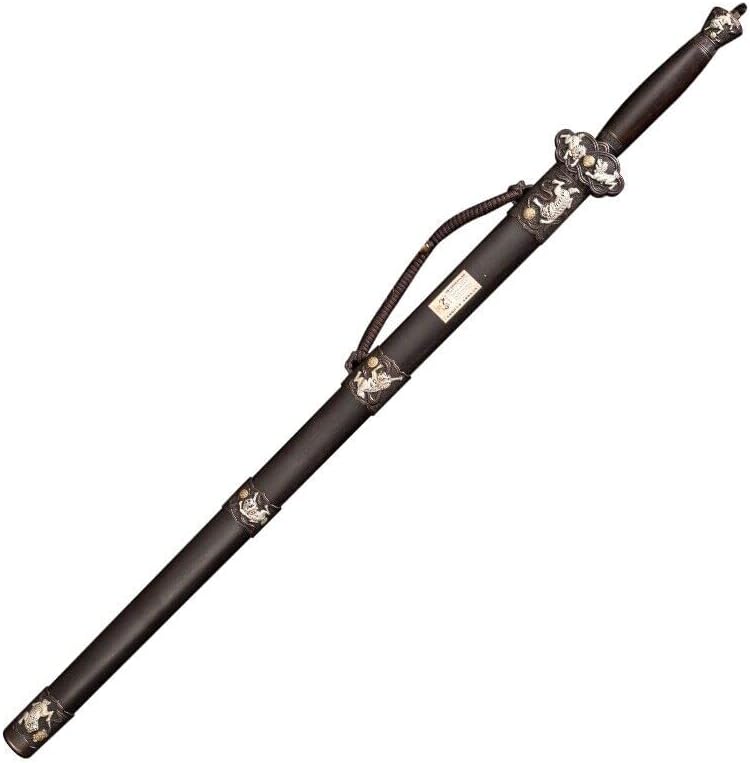 Chinese GongFu Martial Arts Boutique Taiji Sword Pattern Steel Soft Blade #018