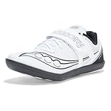 Saucony Men's Unleash Sd Sneaker, White/Black, 13