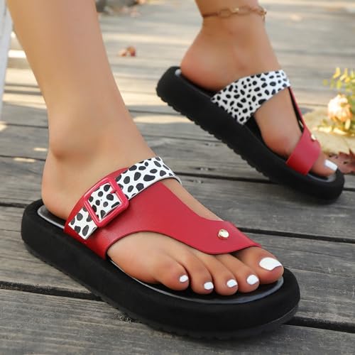 Summer Bunion Orthopedic Sandals For Women,Comfy Hallux Valgus Beach Flip Flops,Women's Casual Arch Support Orthotic Slippers4