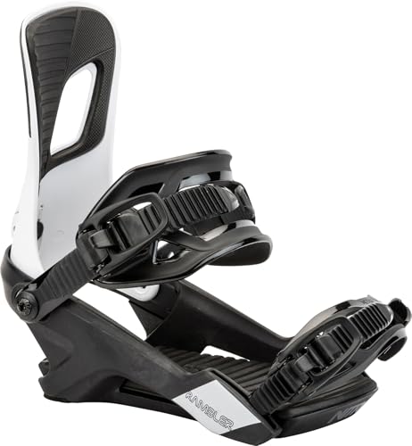 Nitro Rambler Mens Snowboard Bindings, Raw, Medium