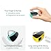 Fingerprint Padlock, Smart Padlock with Keyless Biometric, Multiple Fingerprints, Fashionable and Compact Lock, Suitable for Gym, Backpack, Sports, School, Personal Storage.1Pack. (Vivid Tangerine)