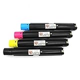 WEIYAOYAOWH 4er-Set SC2020 Tonerkartuschen for X-rox D-cuCentre Powder CMYK200g, kompatibles Kopierzubehör
