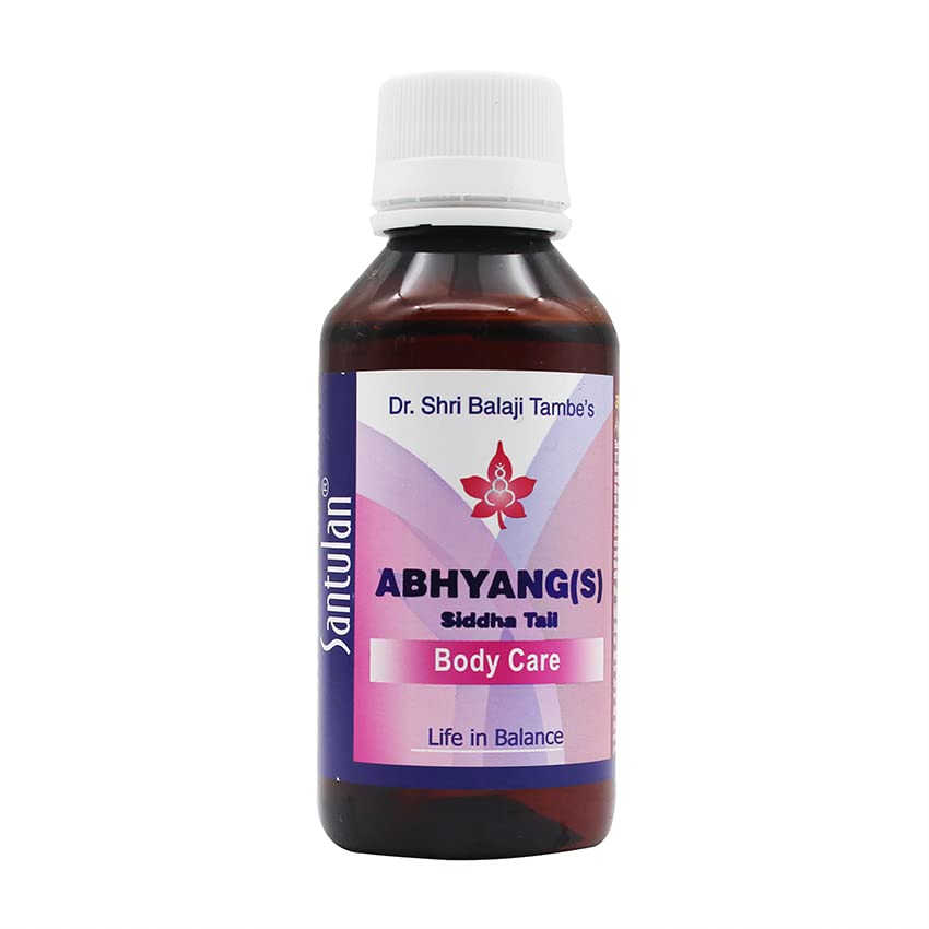 Santulan Ayurveda, Abhyang(S) Oil-100ML Each, (Pack Of 1), Massage Oil With Sesame Oil base and get Golden Oldie Herbs®, Sukanthi Pills-1gm