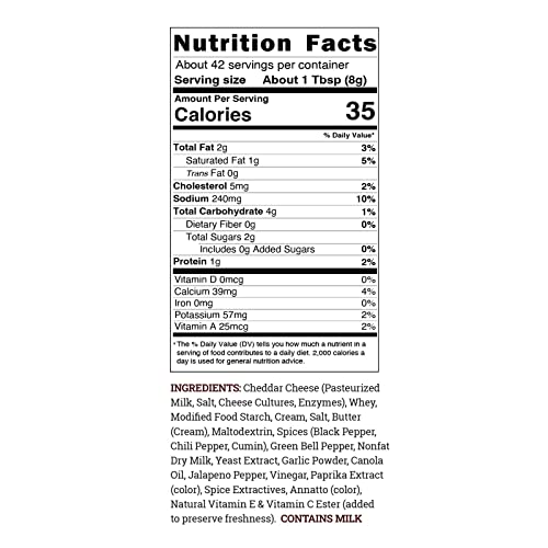 Spicy Southwest Cheese Sauce Mix By Hoosier Hill Farm, 12Oz (Pack Of 1) | Just Add Water | Made With Premium Cheese And Zesty Spices #TOP3