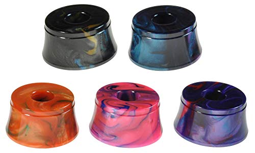 Armerah eCig 510 Atomiser/RDA/Tank Desk Stand Marble Epoxy Resin Unthreaded 3 Pack Assorted Colours