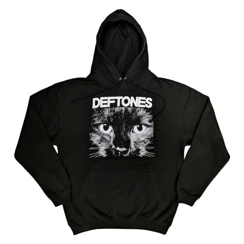 Deftones - Sudadera con capucha y logotipo de Sphynx Band, unisex, color negro, talla L, Negro, L