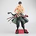 WISHVYQ UNA Pieza Modelo de Anime Sofá Grande Trono Hawkeye Dracule Mihawk Figura en Caja Escultura Decoración Estatua Muñeca Modelo Juguete Altura 23 cm