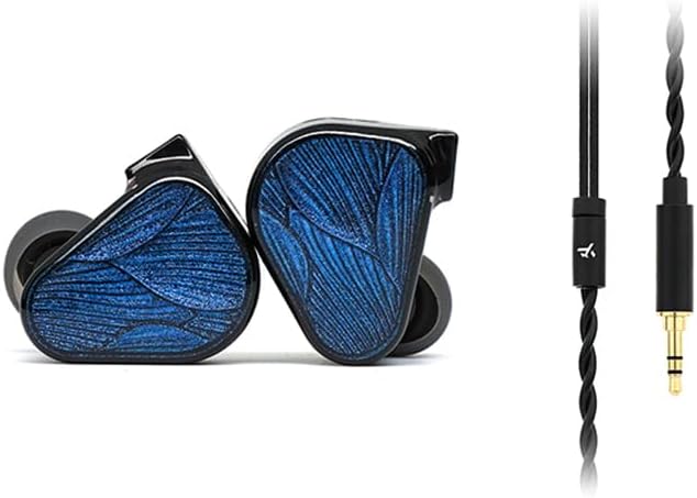 x Crinacle Zero:BLUE2 Dual Dynamic Drivers in-Ear Headphone with Detachable Cable (3.5mm)