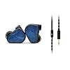 TRUTHEAR x Crinacle Zero BLUE 2 Dual Driver In-Ear, In-Ear Wired Monitor Headset for Stage, Studio or Audiophile