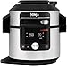 Ninja Foodi MAX 15-in-1 SmartLid Multi-Cooker with Smart Cook System, 7.5L, Recipe Guide included, Black/Silver, OL750ME, 2 Years Warranty