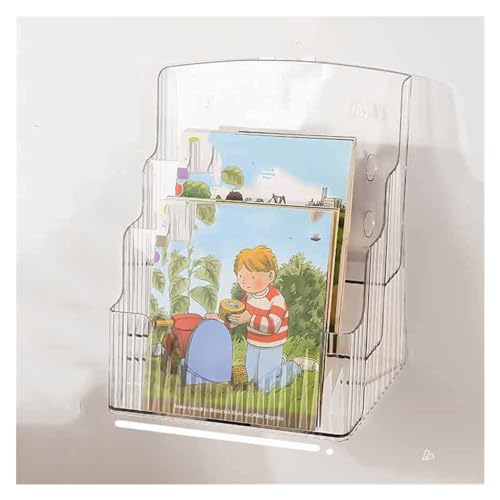 Étagère flottante en acrylique transparent murale pour chambre et bureau