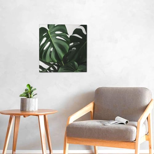 Impression Monstera de qualité : toile botanique moderne chic