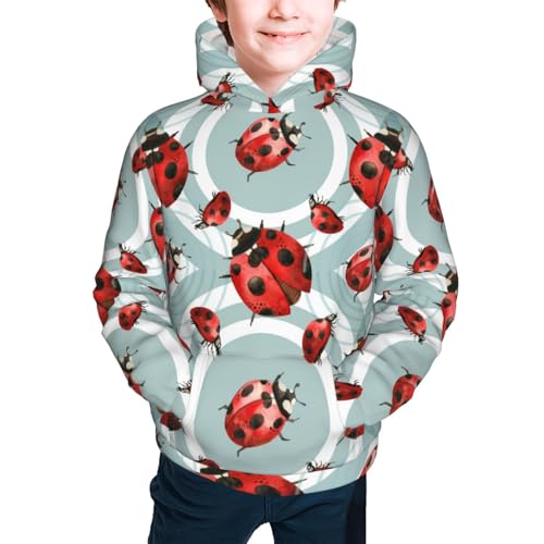 Insects Kid Hoodies Boys Sweatshirts Girls Pullover with Pocket3