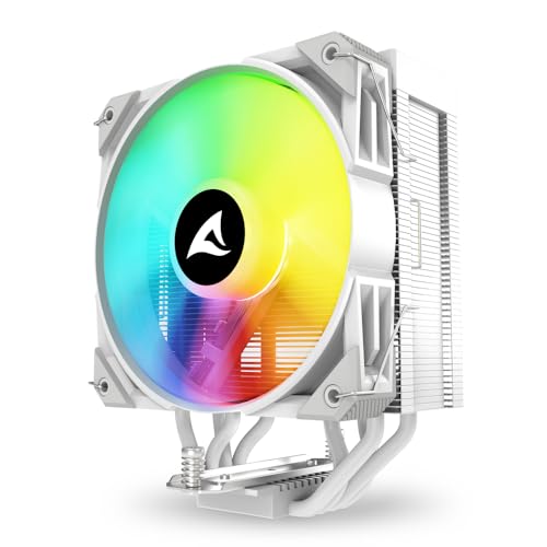 Sharkoon A40 Bianco, Rgb, Raffreddatore Cpu - 3