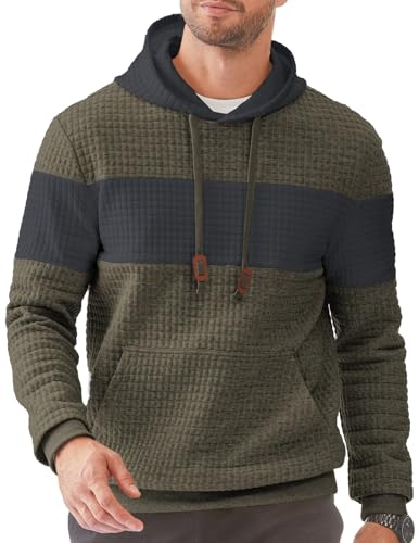 Dokotoo Men Men's Waffle Drawstring Graphic...
