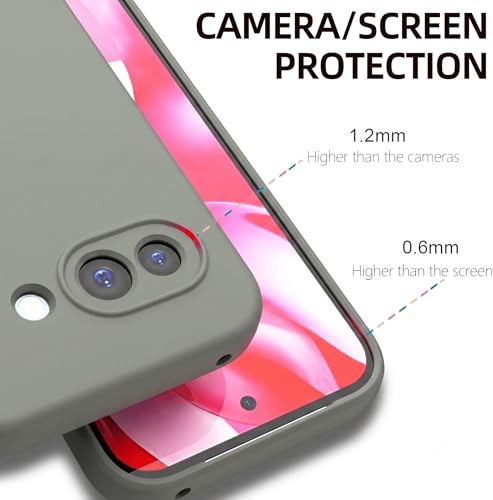 Image of FIRST MART Matte Silicone Back Cover for Google Pixel 10A - Green