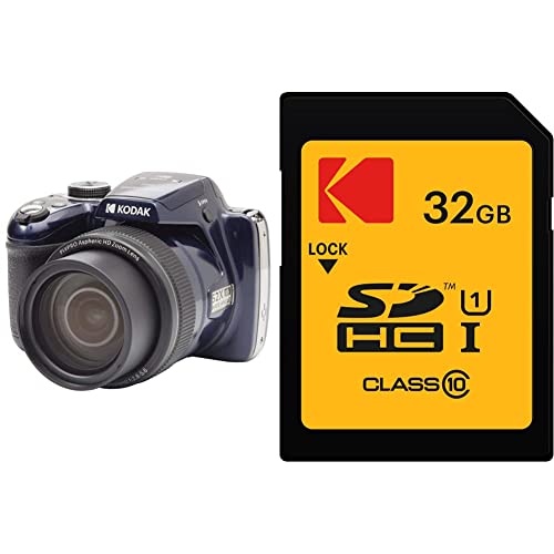 Cámara Kodak AZ528 con sensor CMOS de 16Mp para fotos nítidas y zoom óptico 52x