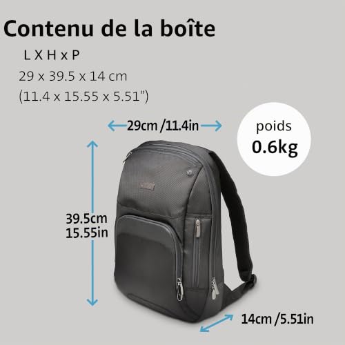 Sac À Dos Optimisé Triple Trek Ultrabook Kensington - vue 9