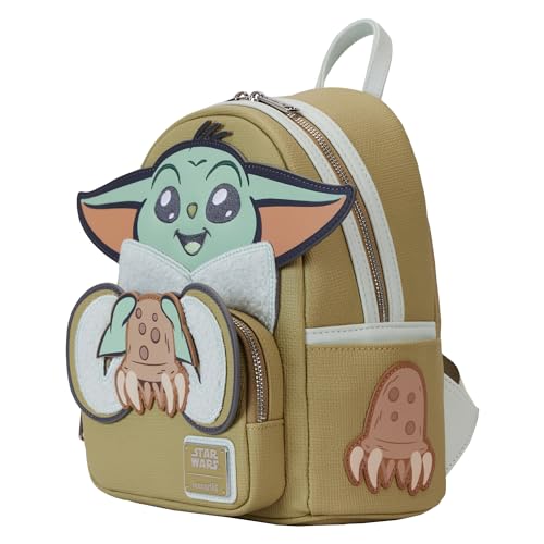 Loungefly Star Wars The Mandalorian Grogu & Crabbies Cosplay Mini Backpack2
