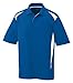Augusta Sportswear MEN'S PREMIER SPORT SHIRT L Royal/White