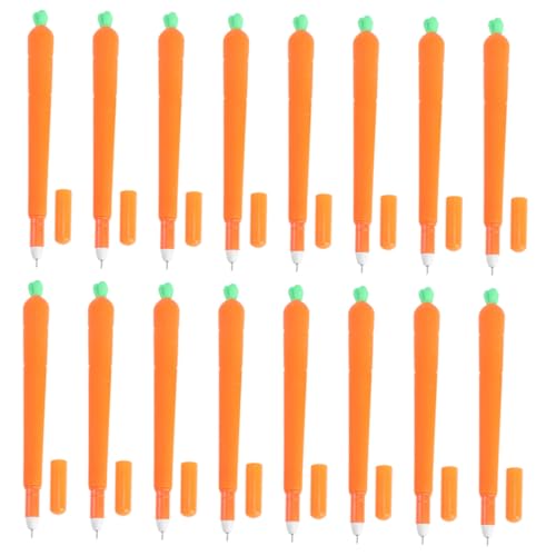 Bolígrafos de gel con diseño de zanahoria 24 pcs